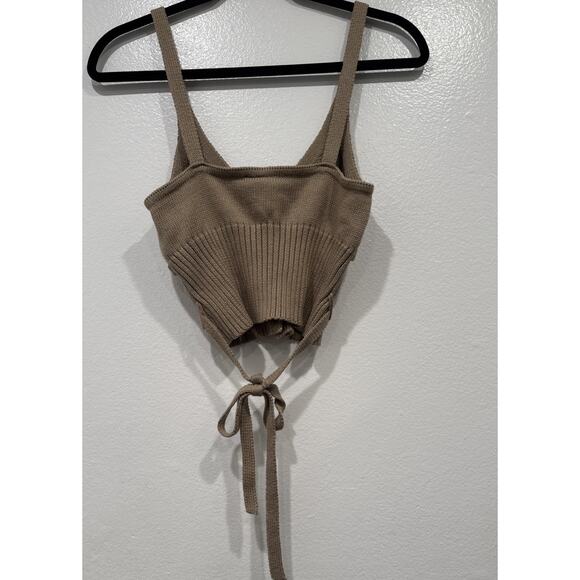 Pilcro Sweetheart Sweater Tank Women’s Size XS Wrap Around Anthropologie Knit - Picture 6 of 8